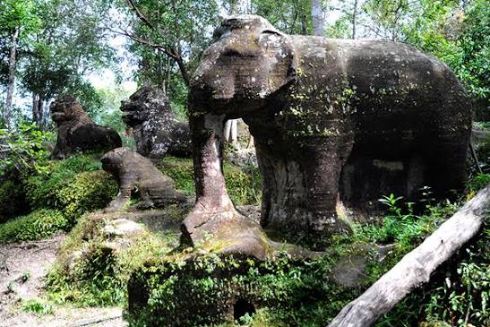 Trekking sur la montagne sacrée de Phnom Kulen